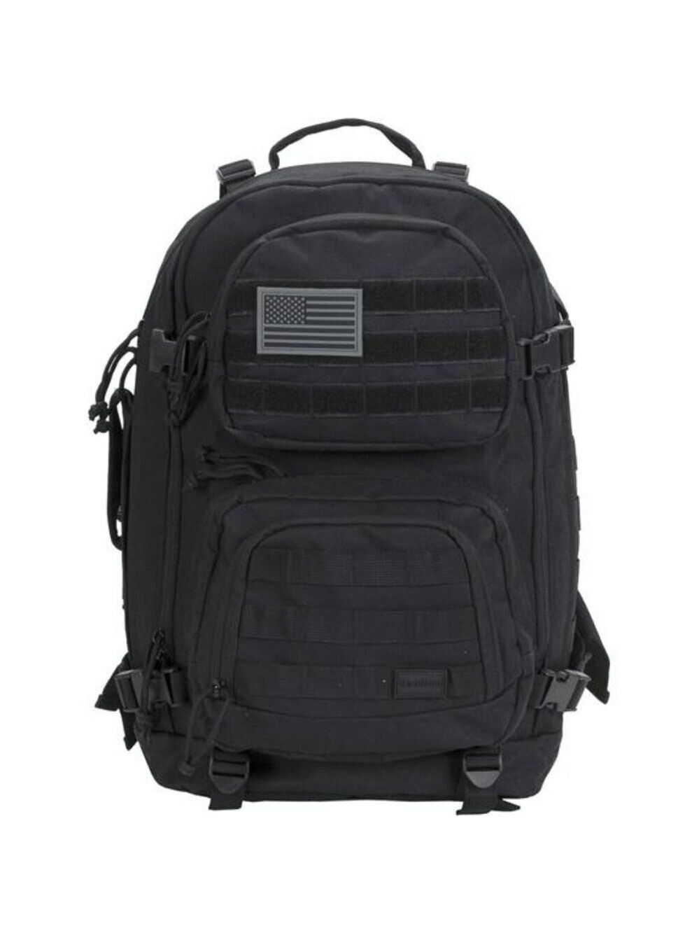Tactical Laptop Backpack Large Black USB Port Anti Theft Travel Bag 17 Inch